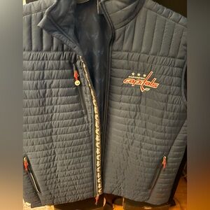 Washington Capitals Quilted Vest - Navy